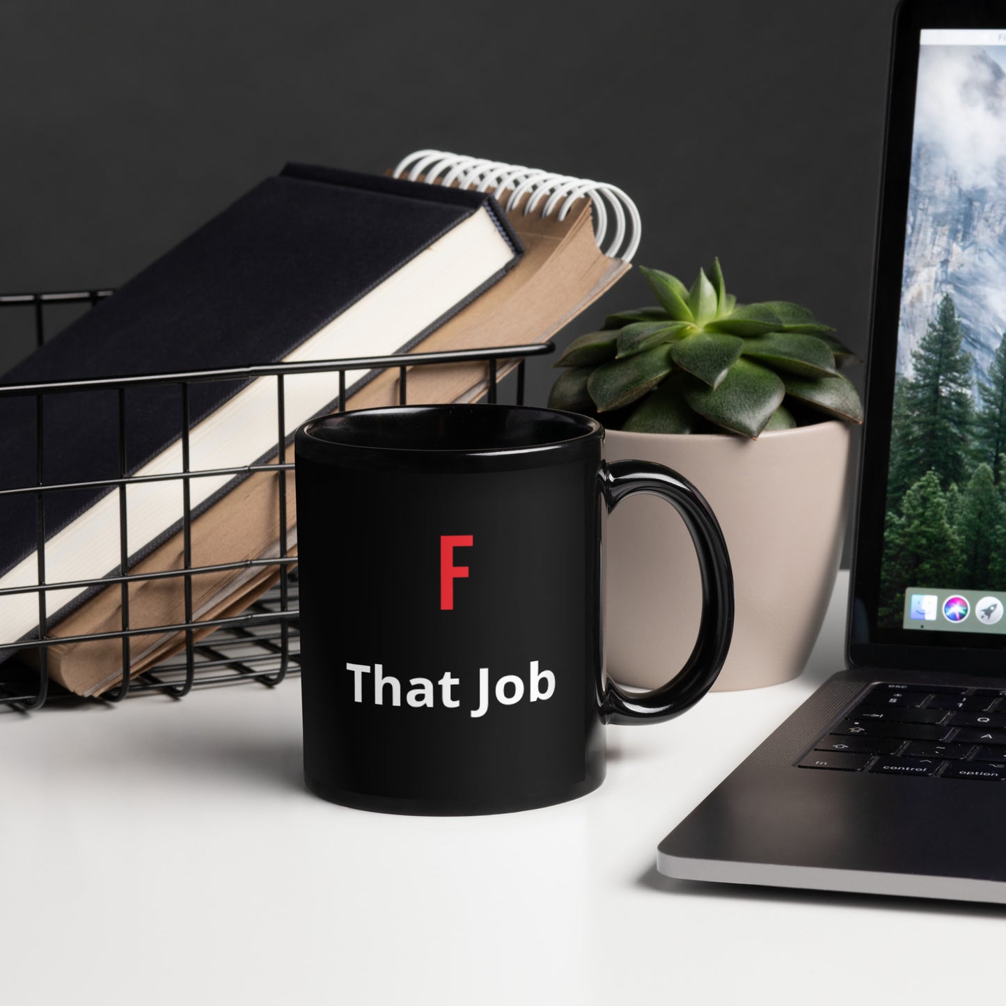 F that job mug