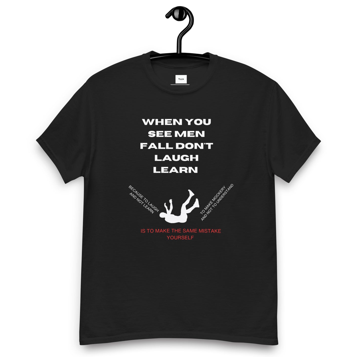 Don't laugh learn Men's classic tee
